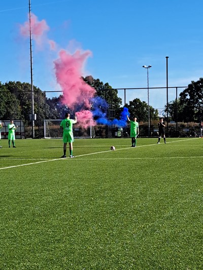 Dads Football Match and Wave of Light in London