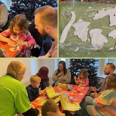 Family Christmas Craft Session