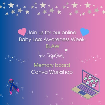 Online Memory Board Workshop for Baby Loss Awareness Week
