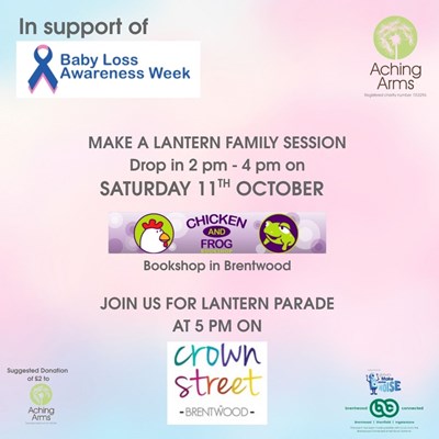 Lantern Making and Lantern Parade for Baby Loss Awareness Week