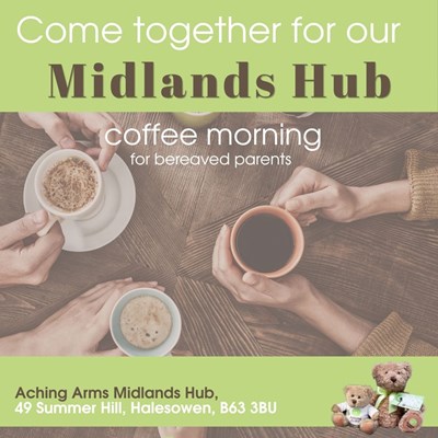 Coffee Morning - Aching Arms Hub in Halesowen.