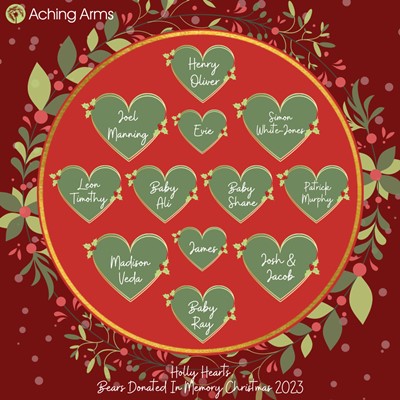 holly hearts graphic