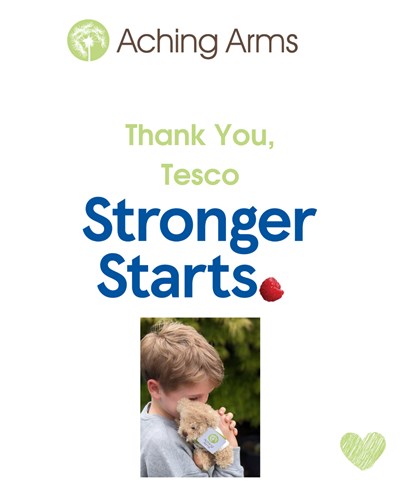 Aching Arms Thanks local Tesco Stronger Starts