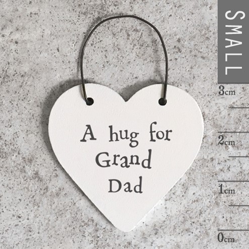 'A Hug For Granddad' Wooden Tag Main Image