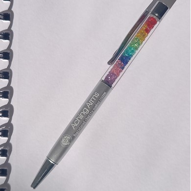 Aching Arms Rainbow Gem Pen