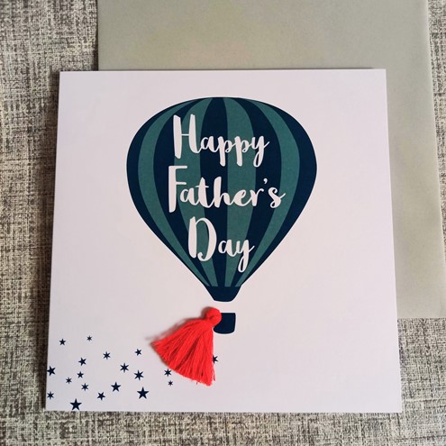Balloon Father's Day Card Main Image