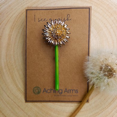 Dandelion Brooch