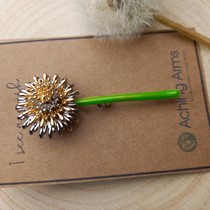 Dandelion Brooch Alternate Image