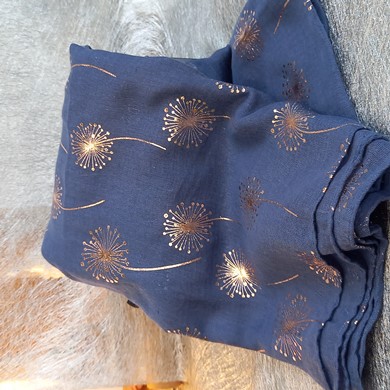 Dandelion Rose Gold Scarf