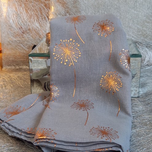 Dandelion Rose Gold Scarf Main Image