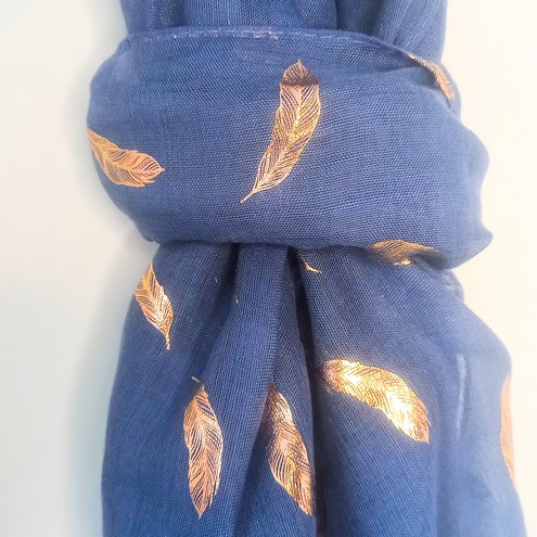 Falling Feathers Scarf Alternate Image