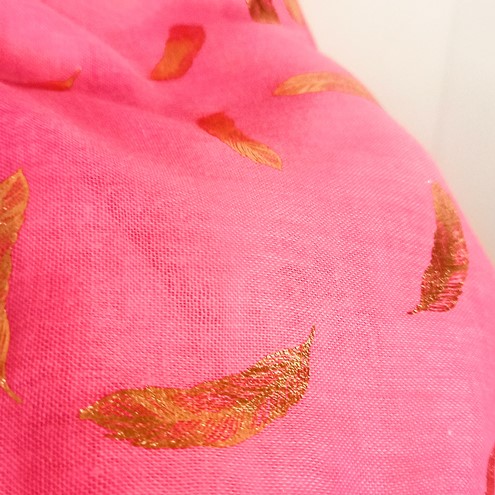 Falling Feathers Scarf Alternate Image