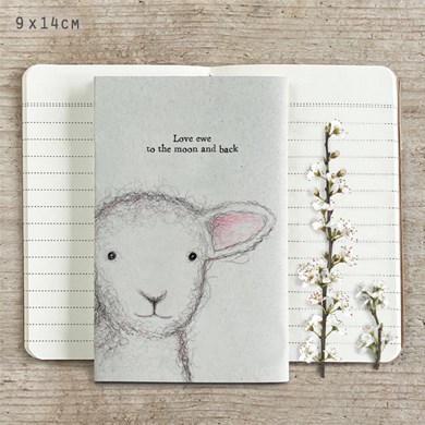 'Love Ewe' Small Notebook