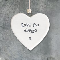 'Love you always'  heart