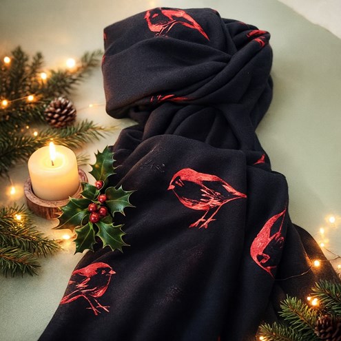 Robin Foil Scarf Main Image