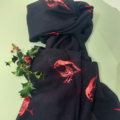 Robin Foil Scarf