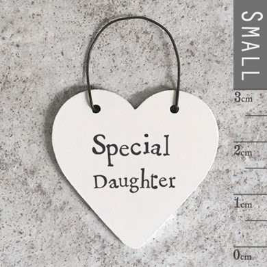 'Special Daughter' Wooden Tag