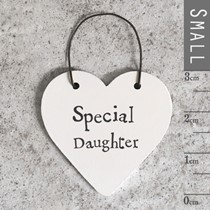 'Special Daughter' Wooden Tag
