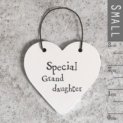 'Special Granddaughter' Wooden Tag Main Image
