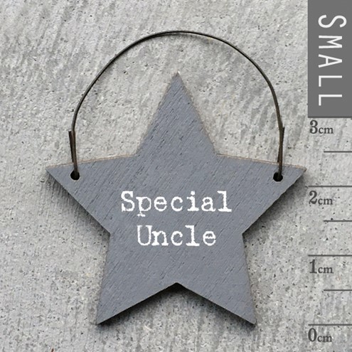 'Special Uncle' Wooden Tag Main Image