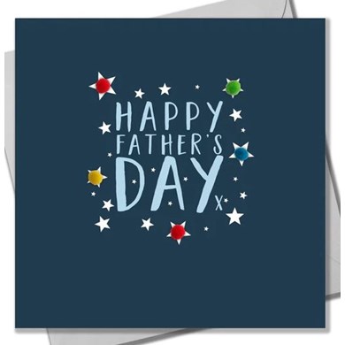 Star Father's Day Card