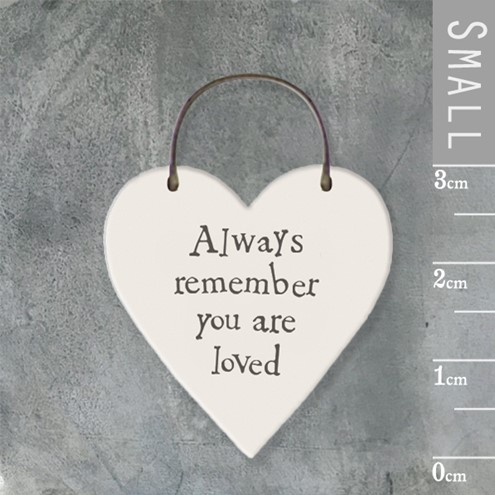 'You are loved' wooden tag Main Image